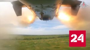 Министерство обороны показало кадры боевой работы "Аллигатора" - Россия 24