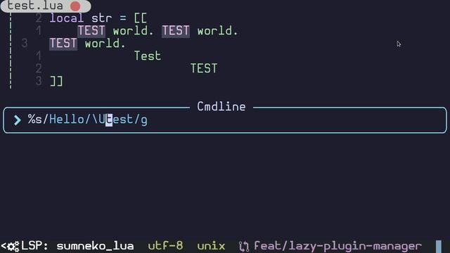 VIM Tricks #5 uppercase to lowercase using substitute смотреть онлайн