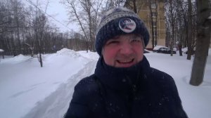 На снегокате на горки в Измайловский парк 2021