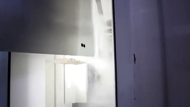 Порошковая покраска дверей в пластиковой камере Gema смотреть онлайн