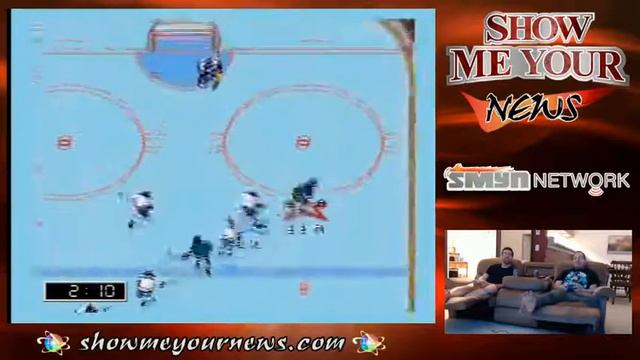 NHL 98 - Sharks vs Canucks смотреть онлайн