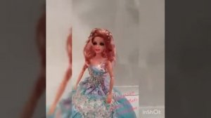 Кукла шкатулка. В шикарном наряде! Кукла с ногами.