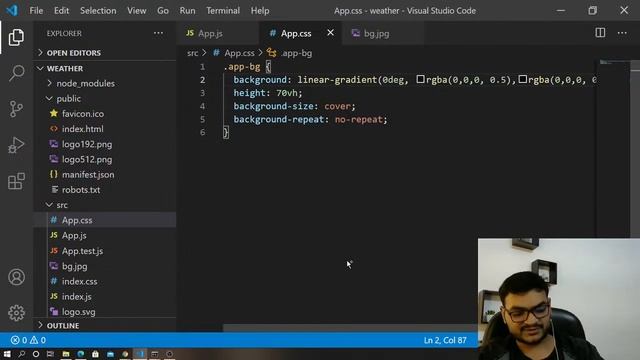? Build Live Weather App Using React.js | React JS Beginner Tutorial