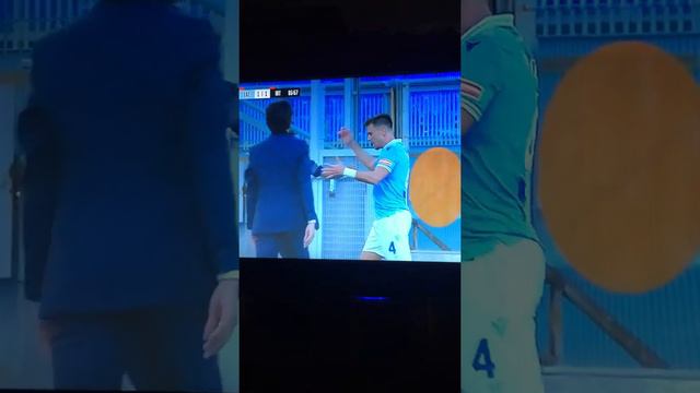 ESPULSIONE SENSI SU PATRIC  LAZIO-INTER 1-1