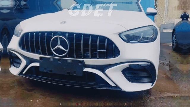 Mercedes-Benz C-Class W206 Upgraded C63 AMG Body Kit смотреть онлайн