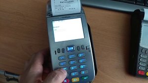 Verifone vx-520 -c  Verifone vx-675  четкая печать чеков