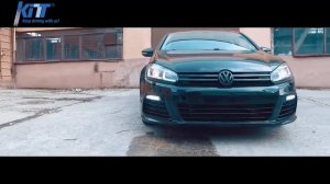 Body Kit VW Golf VI 6 MK6 (2008-2013) R20 Design with Exhaust System Catback by KiTT Tuning