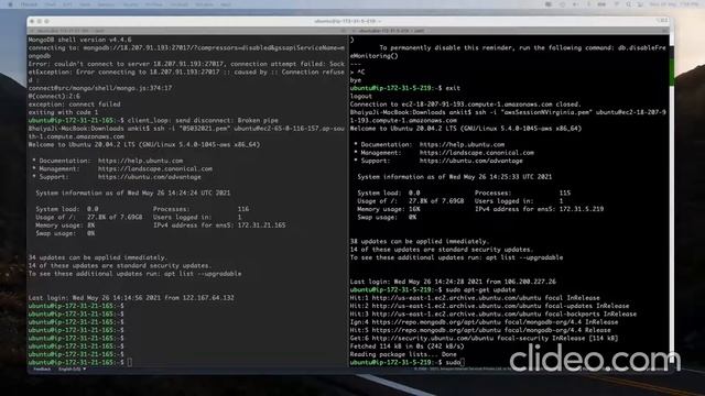 MongoDB On AWS over Private IP смотреть онлайн