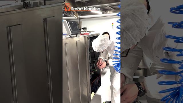 Интегрируемый лазерный маркиратор на заводе смотреть онлайн