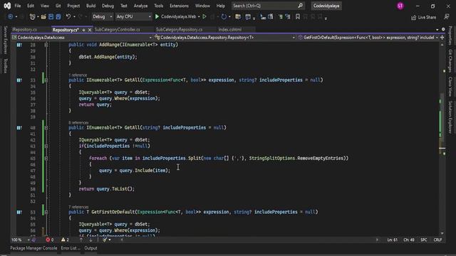 How to use include properties in Asp.net core MVC Blog Part -18