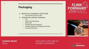 Deploying Flink Jobs as Docker Containers - Dominik Bruhn (Relayr)