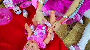 ✪Беби Борн и Скай Новая Кукла Плачет// ВАВY BORN NEW Interactiv DOLL