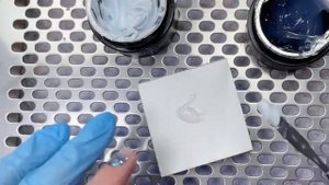 Наращивание на верхние формы: Омбре/градиент блёстками ?