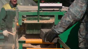 Многопил СМД-2. Пример работы на многопиле