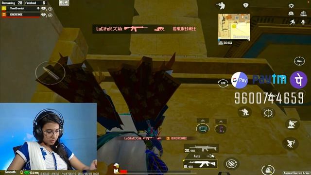 ?FIVE FINGER + FULL GYRO GAMEPLAY IN TAMIL?#tamilgirlssquad #tamilgirlgamer #tog #bgmi #bgmilive смотреть онлайн