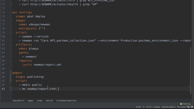 76 - GitLab Pages for publishing HTML reports or dashboards