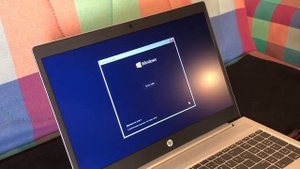 HP Probook Laptop,UEFI Windows-10 installation from USB Flash Memory