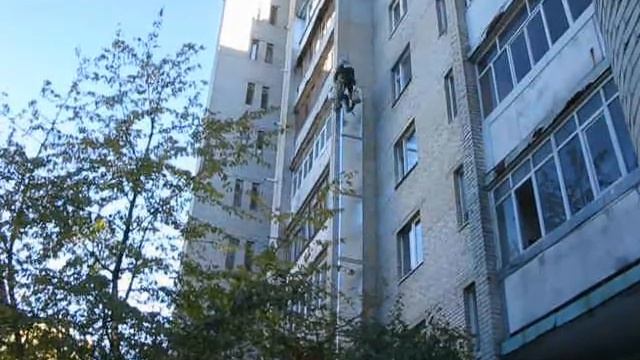 Высотный монтаж венткороба
