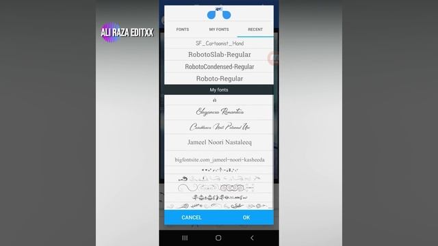 Custom Glass Font with Color Gradient in PS Touch || Ali Raza Editxx