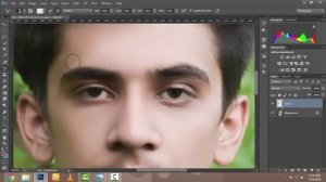 100% skin retouching with mixer brush tool photoshop tutorial