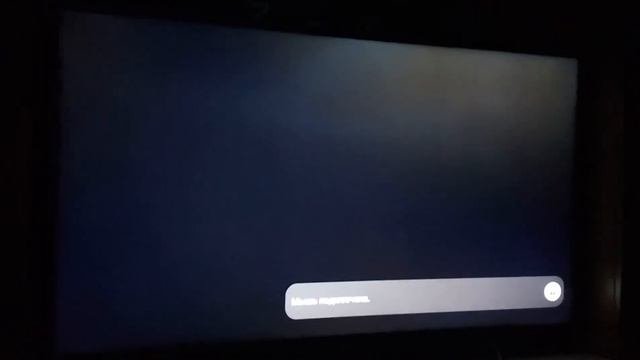 Philips 55pus6262. Включение в темноте. Контрастность.