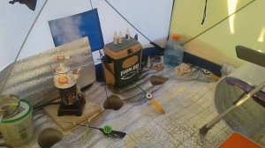 Палатка для зимней рыбалки стэк Куб  трехслойная