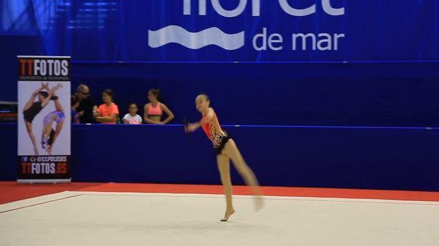 Касько Дарья, Испания, Vitry Cup 2016, булавы смотреть онлайн