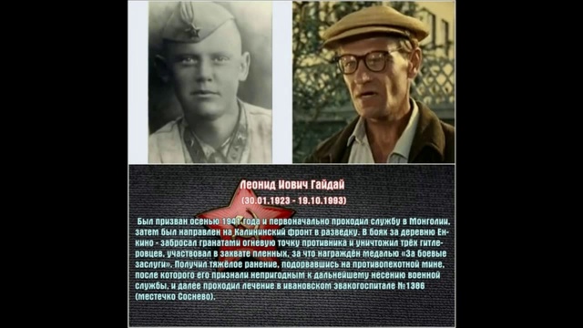 Они сражались за Родину.Советские актёры-фронтовики.23 февраля. смотреть онлайн