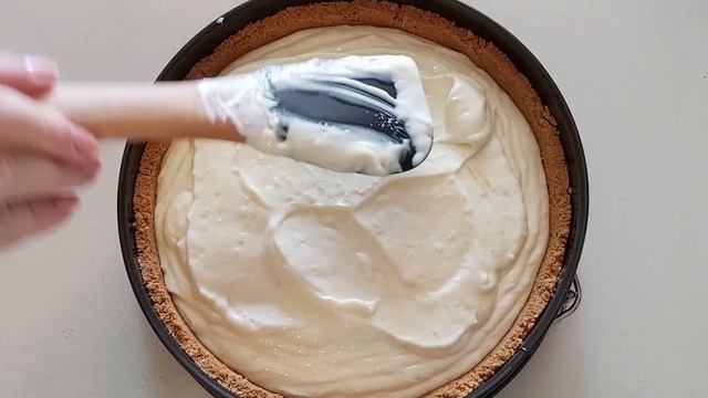 Лемонный креам чиз кейк. Lemon cream cheese cake.