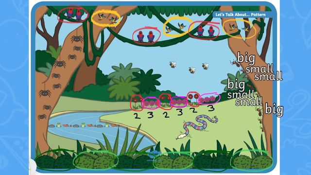 Early Years Talk About Pattern Poster смотреть онлайн