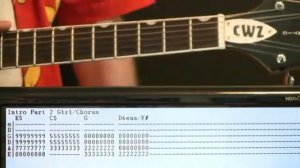 Cranberries Zombie Guitar Chords Lesson & Tab Tutorial + Solo