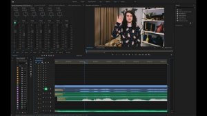 Как подогнать звук или синхронизация звука по временной шкале в Premiere Pro 2019