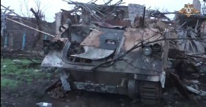 Продвижение в Марьинке 5-ой бригады НМ ДНР/5-th brigade of PM DPR push in Mayrinka