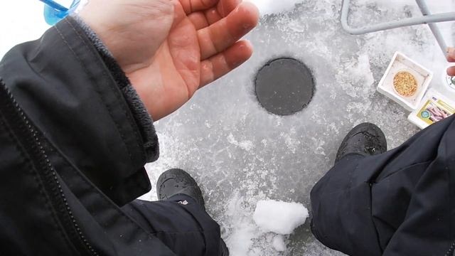Рыбалка на безымянном озере.