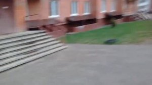 Скидываем мяч с 10 и 16 этажа