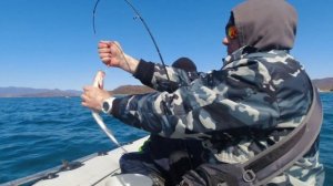 Рыбалка на минтая Японское море Находка  04.04.2021.