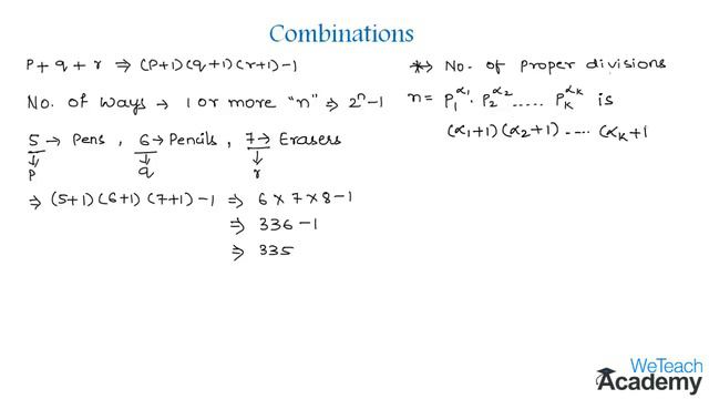 013-Combinations Formulae With Examples ⧸ Permutations And Combinations ⧸ Maths Algebra