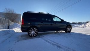 Диски PDW 1004 18" 4x100 на Лада Ларгус. Подходят: Vesta, Kia Rio, Solaris.