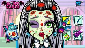 Игры Макияж Монстр Хай (Monster High Skin Doctor)
