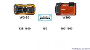 Ricoh WG-50 vs Nikon Coolpix W300