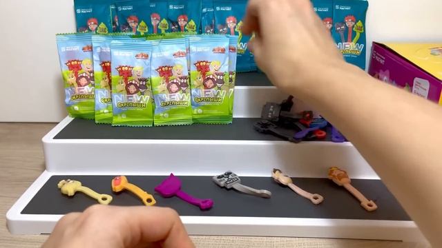 ЧТО УМЕЮТ СКРЕПЫШИ 4 NEW МАГНИТ! Тайна трех цветов, Собираем коллекцию, Surprise unboxing