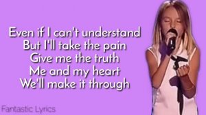 Stone Cold (Demi Lovato) - Daneliya Tuleshova (LYRICS) - The Voice Kids Ukraine 2017 (WINNER)