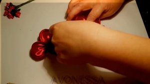 Мастер класс: пышная роза из лент/How to make a rose out of satin ribbons/handmade fabric flowers