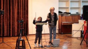 Мастер класс игры на "Терменвоксе"