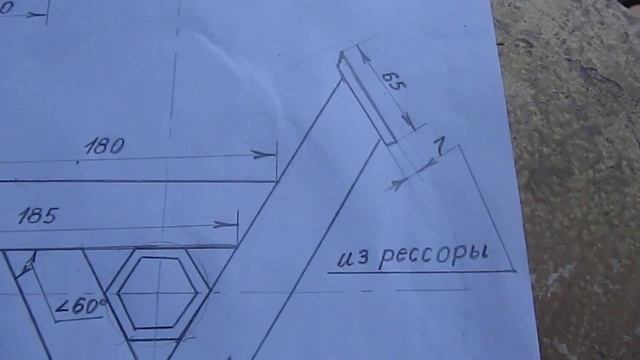 фрезы-гусиные лапки - чертёж с размерами своими руками