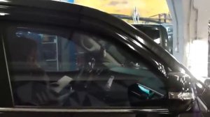 Установка стекла ADVGLASS на лексус 570 ч2 Installation of glass ADVGLASS on Lexus 570 v2