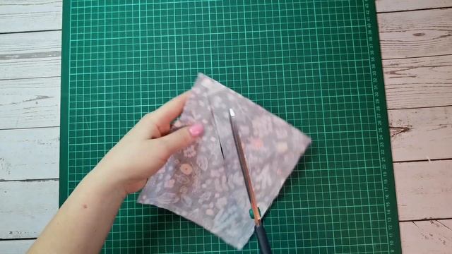Прихватка лоскутная. Пэчворк-цветок. Patchwork. DIY. Схема в описании.