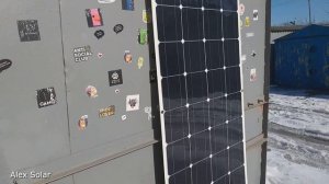 Гибкая солнечная панель 100 ватт. Заряжаю аккумулятор lifepo4 12v 100 а/ч. Измеряю ток.