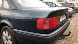 Этой машине Парктроник не нужен! 30 летняя Ауди 100