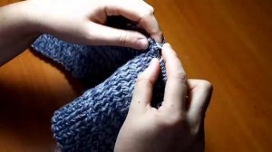 Супер Красивая Шапка из толстой пряжи спицами ?Beautiful hat made of thick yarn on knitting needles